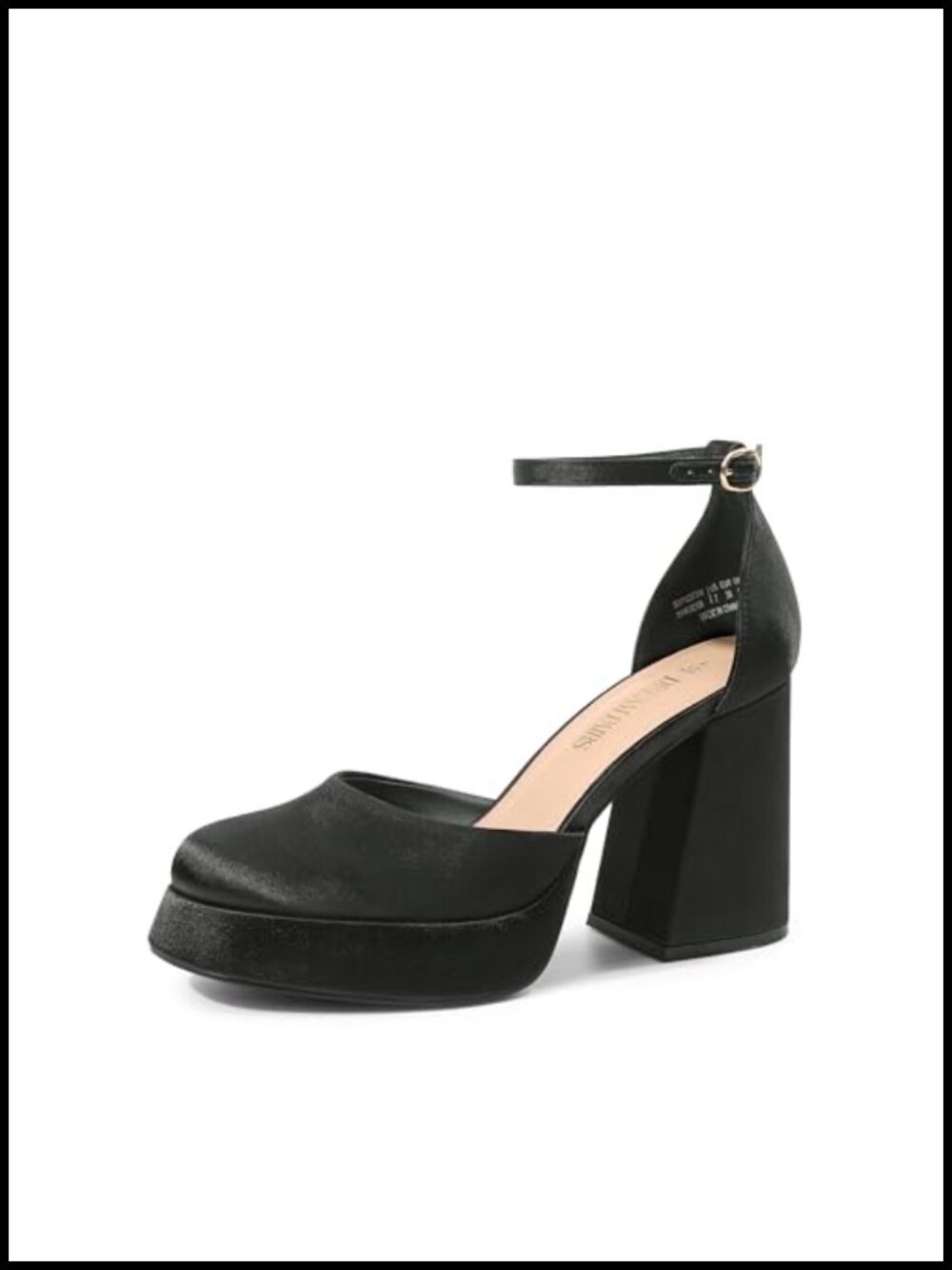 Platform Heels with Cushioned Insole